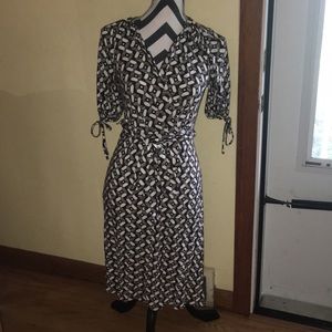 Banana republic faux wrap dress